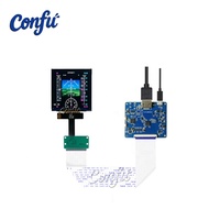 Écran tactile carré IPS haute luminosité 3,4 pouces 480*480 MIPI pour simulateur de vol Raspberry Pi, tableau de bord de compteur
