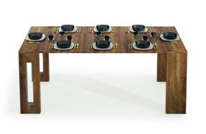 Ensembles de salle à manger en gros Table à manger extensible avec pieds pliables Tables à manger blanches pour la cuisine - Product Image 3