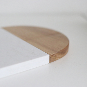 Eco-friendly Multiuso Ovale <span class=keywords><strong>In</strong></span> Legno di Acacia E il Taglio del <span class=keywords><strong>Marmo</strong></span> Bordo Piatto da Portata - Product Image 5