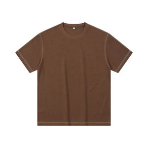 เสื้อยืดคอกลมสีดำสำหรับทุกเพศผ้าฝ้าย100% ฤดูร้อนคุณภาพสูง - Product Image 1