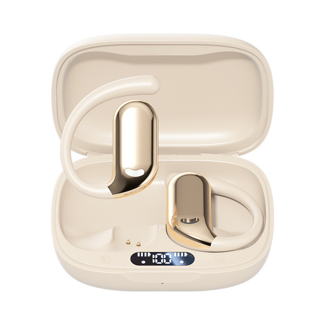 OEM M74 Open Ear TWS ANC Earphones Ear Hook Wireless Headphone Gaming Sports Led Power Display Noise Reduction TWS Headphones