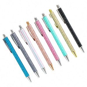 Bolígrafo de Metal Rosa Personalizado, Artículos Escolares, Regalos de Bienvenida, Precio Promocional con Logotipo Personalizado - Product Image 2