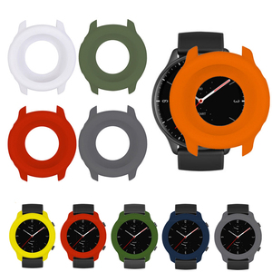 Funda protectora suave de silicona con marco de borde para <span class=keywords><strong>Amazfit</strong></span> <span class=keywords><strong>GTR</strong></span> <span class=keywords><strong>2</strong></span>/GTR2 2E/e Smartwatch GTR2e, funda protectora trasera para reloj - Product Image 1