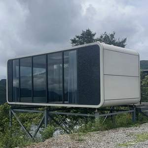 Cabine Apple Moderne de Haute Qualité, Nouvelle Vente Chaude, Maison Conteneur Monobloc pour Cabines Front de Plage - Product Image 4