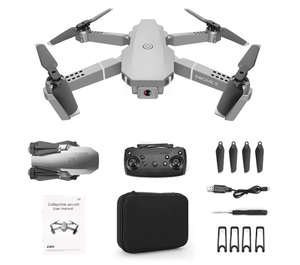 Vente chaude E68 Drone HD grand Angle 4K WIFI FPV enregistrement vidéo RC quadrirotor hauteur en temps réel avec étui télécommande jouets - Product Image 5