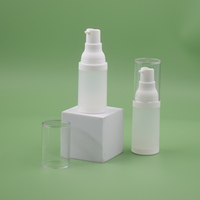 Flacons Airless Givrés en PP de 15ml, 20ml, 30ml, 50ml – Vente en Gros de Flacons Pompe Airless en Plastique PP pour Lotion Corporelle – Personnalisables en PPWR