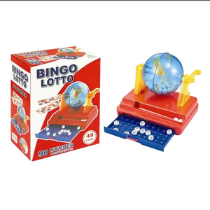 Kids Indoor Play 90 <strong>Number</strong> 48 Cards Toys Bingo Game Machine for Sale - Product Image 4