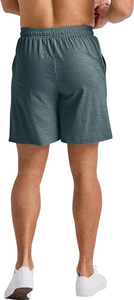 Pantalones cortos informales cómodos de cintura media para hombre, cordón ajustable, patrón sólido, decoración de encaje para uso diario, actividades al aire libre - Product Image 5