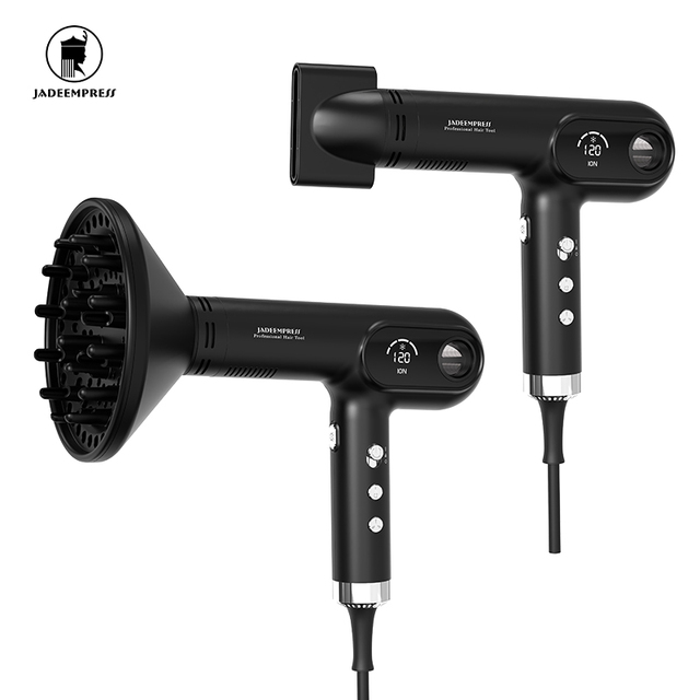 Ionic Function Professional Salon Hair Dryer 1800W High-Speed BLDC Motor Negative Ion Electric Hotel Household Travel Use