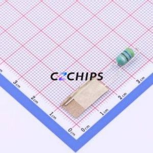 Inductor de Anillo de Color CKL0510-470uH/K-A-FT / Inductor de Montaje Pasante (THT), D5xL11mm 470uH 10% 140mA 4Ohm - Product Image 2