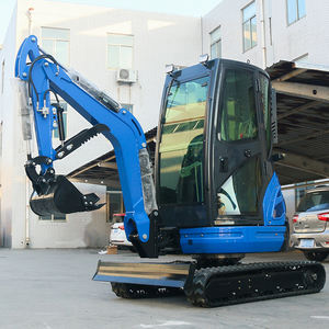 รถขุดขนาดเล็ก 2000 กก. พร้อมใบมีดบูลโดเซอร์ เครื่องยนต์ Kubota ได้รับมาตรฐาน CE/EPA จัดส่งฟรี - Product Image 5