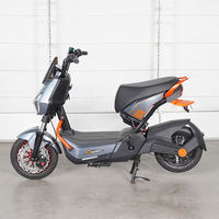 Bicicleta Eléctrica para Adultos de 48V y 28 Pulgadas con Motor Trasero de 1000W, Velocidad Máxima de 75 km/h, Batería de Plomo-Ácido y Pantalla Digital