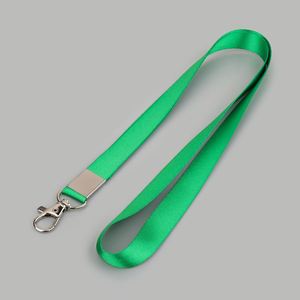 Custom Blue Nylon Lanyards Lanyard for Id <b>Badges</b> with <b>Clip</b> Swivel Hook - Product Image 3