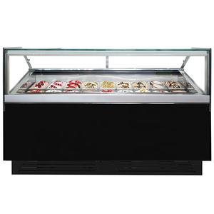 Nuovo Design Frigorifero Espositore per Gelato Commerciale con 18 Gusti e Raffreddamento ad Aria - Product Image 2