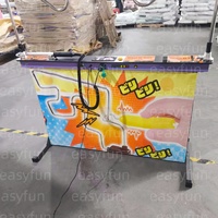 Easy Move 飞行箱式电动迷宫电线游戏，带 30 秒、50 秒、60 秒、90 秒倒计时计时器，用于品牌激活活动