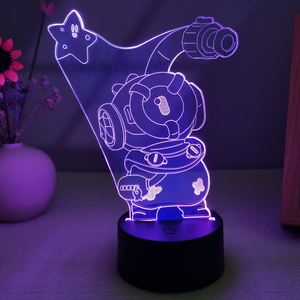 Figurine de combat dans la nature sauvage, Sergi Edgar, Modèle d'astronaute Alphonspat à sept couleurs changeantes avec contrôle tactile pour adolescents - Product Image 2