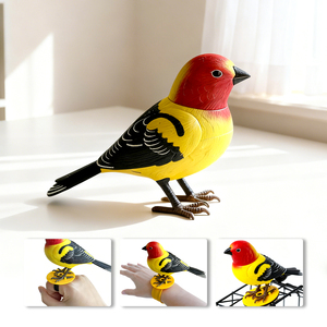 Juguete con Forma de Pájaro con Sonido por Inducción y Música, Tocar para Activar Llamadas y Melodías Realistas de Pájaros, Divertido y Educativo, Gran Venta - Product Image 2