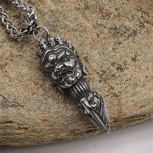 Collier pendentif en acier inoxydable de style punk, marteau de Thor des Avengers, vente en gros de bijoux - Product Image 1