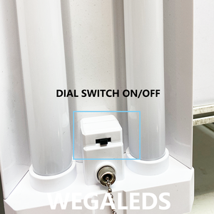 Lampes de magasin LED suspendues et connectables, 4 pieds, 36 W, 3 CCT, lumière du jour, lampes de plafond LED pour garage, supermarché, luminaires intégrés, fer - Product Image 5