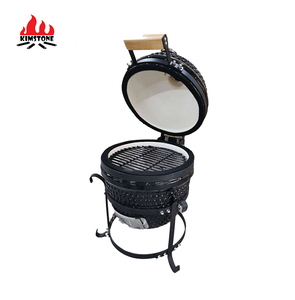 Hot Sale Auplex 13inch Ceramic Smoker Kamado Gril Kamado Charcoal <span class=keywords><strong>Grill</strong></span> with  Stainless Steal for Home and Garden - Product Image 3
