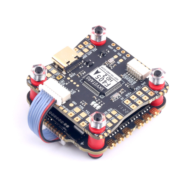 HOSHI SKYSTARS F405 55A F4 Flight Controller FC 55A 4in1 ESC Stack 3-6S Lipo BMI270 Betaflight OSD Dshot600 RC FPV Racing Drone
