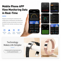 Bracelet intelligent ultra-fin avec écran, moniteur d'activité physique, moniteur de sommeil, étanche, bracelet de santé sportif pour hommes et femmes