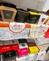 Boîtes d'emballage en papier pour frites, pâtes fraîches et nouilles, boîtes d'emballage en carton, pâtes fraîches