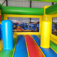 Château gonflable classique pour tout-petits, château gonflable combiné avec toboggan, grand trampoline pour enfants, amusement familial dans la cour