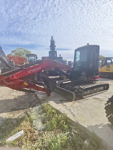 รถขุดขนาดเล็ก YANMAR VIO55 5.5 ตัน แบบตีนตะขาบยาง พร้อมเครื่องยนต์ ปั๊ม เบรกเกอร์ ออเกอร์ กราปเปิ้ล และอุปกรณ์เสริมสำหรับงานต่างๆ ขายดี - Product Image 5