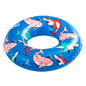 DB Blue Shark Inflatable Swim Tube Pool <b>Float</b> PVC Durable For Ages 9+ Resort Hotel Use - Product Image 4
