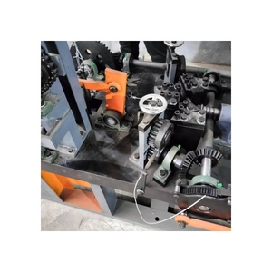 Machine à poinçonner les lames de rasoir en spirale à taux de déchets nul, machine à fabriquer des fils de sécurité à lames de rasoir - Product Image 5