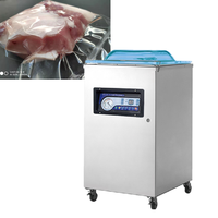 Machine d'emballage sous vide en acier inoxydable Dz 400, scelleuse sous vide commerciale à chambre unique pour aliments, viande, poisson, légumes