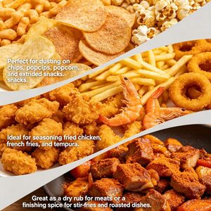 Muestra Gratis de Condimento Salado de <span class=keywords><strong>Pimienta</strong></span> y Sal para Papas Fritas, Snacks Extruidos, Palomitas de Maíz, Tiras de Pollo, Papas Fritas Francesas y Aros de Cebolla - Product Image 2