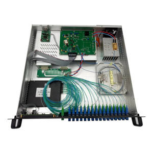 Salida de alta potencia 23dbm 16 Port CATV 1550nm Amplificador óptico EDFA - Product Image 1