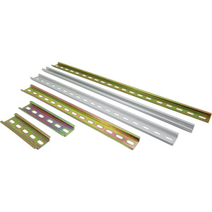 Bloc <span class=keywords><strong>de</strong></span> terminaison <span class=keywords><strong>de</strong></span> <span class=keywords><strong>terre</strong></span> perforé en acier TH35-7.5 pour <span class=keywords><strong>rail</strong></span> <span class=keywords><strong>DIN</strong></span>, 12 cm, standard 35 mm x 7.5 mm, connexion par boulons pour boîtier MCB - Product Image 6