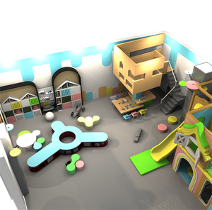 Parque Infantil, Toboganes Interiores, Juegos, Parque de Atracciones, Área de Juegos Interior - Product Image 5