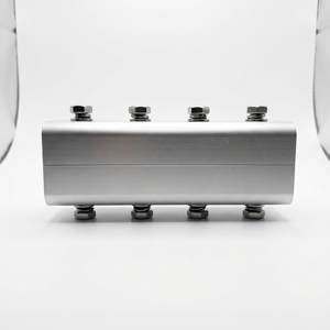 Kit de connecteurs de poutre solaire en aluminium, raccord de poutre principale PV avec kit de boulons complet, résistant au vent de 60 m/s et à la neige de 3 KN/m², taille personnalisée OEM - Product Image 2