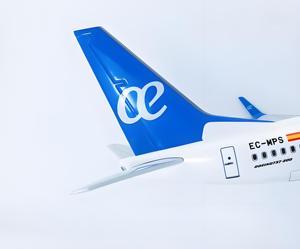 เครื่องบินโบอิ้ง 737-<span class=keywords><strong>800</strong></span> สายการบินยูโรปา ขนาด 47 ซม. สเกล 1/84 - Product Image 4