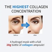 Masque Visage Nuit Bio Intense Thé Vert Collagène Acide Hyaluronique, Soin Peau avec Perle et Aloès, Fourniture OEM