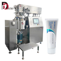 Mélangeur émulsifiant industriel à haut cisaillement équipement de mélange en acier machine de fabrication de crème liquide shampoing cosmétique