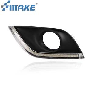 ไฟเดย์ไลท์ Smrke Led DRL สำหรับรถยนต์นิสสัน อัลเมร่า ลาติโอ / ซันนี่ / เวอร์ซ่า ไฟตัดหมอก 12V ไฟหน้า DRL ปี 2014 2015 2016 2017 2018 - Product Image 3