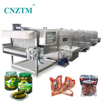 Machine de pasteurisation de haute qualité sac d'emballage alimentaire bocaux de boîte de conserve Tunnel de pasteurisation Machine bouteille en verre pasteurisation