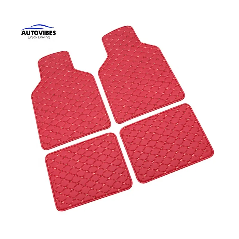 4pcs toàn bộ 5 chỗ ngồi XPE phổ da Talis voiture alfombras Para Autos phổ alfombra Para tự động thảm sàn xe hơi