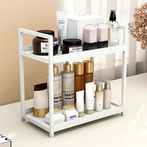 Bathroom <b>Organiser</b> Shelf Cosmetic <b>Organiser</b> Rack 3 Floors Desktop <b>Storage</b> Plastic <b>Makeup</b> Organizer - Product Image 3