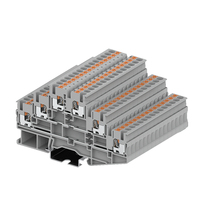 Alimentation à travers le bornier/connecteur de bornier de fil de Rail Din à bas prix pour industriel