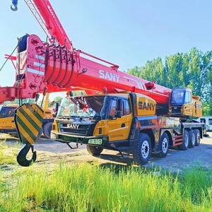 Low-Cost Secondhand Sany 100t Mobile Crane Favorable Price Ideal for Construction Lifting - Product Image 1