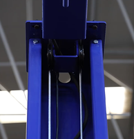 Pont élévateur professionnel Tricar à deux colonnes, à plancher libre, avec déverrouillage hydraulique double face, portique supérieur, personnalisable, 4 tonnes 4000 kg 12