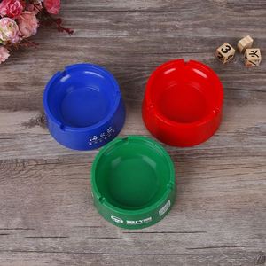 Custom Logo Creative Design Plastic Ashtray Silk Screen Printed Promotional <b>Gifts</b> for Hotels Bars Casinos & Restaurants - Product Image 3