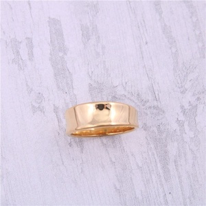 Vicaral cá nhân trang sức xinh xắn tối thiểu xếp chồng Nhẫn khắc từ miễn phí xỉn thép không gỉ Cigar Band Ring đối với phụ nữ - Product Image 6