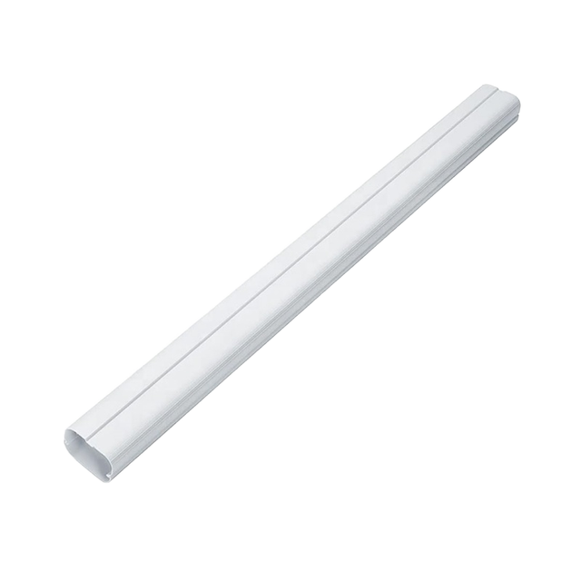 PVC Straight Duct Pipe Cover for Mini Split HVAC Line Set Slim Duct Cover for Air Conditioner Parts